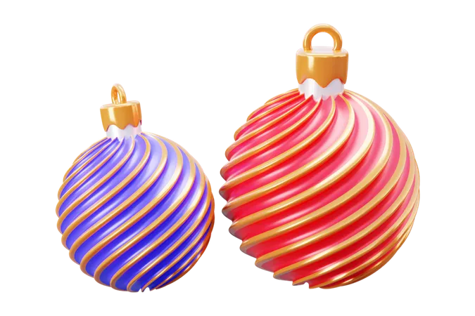 Boule de Noel  3D Icon