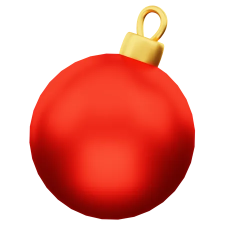 Boule de Noel  3D Icon