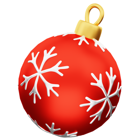 Boule de Noel  3D Icon