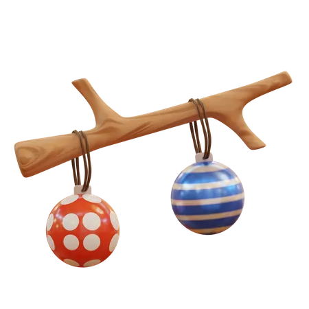 Boule de Noel  3D Icon