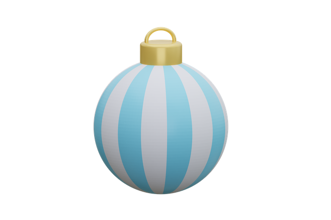 Boule de Noel  3D Icon