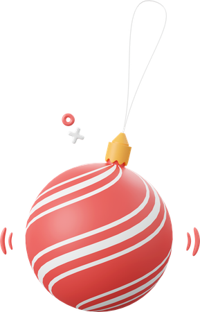 Boule de Noel  3D Icon