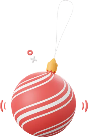 Boule de Noel  3D Icon