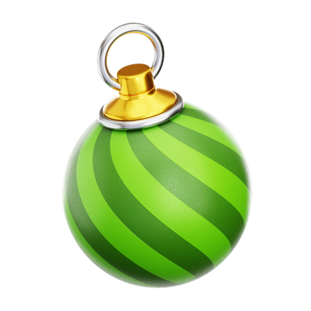 Boule de Noël décorative  3D Icon