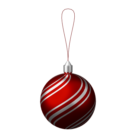 Ornement de boule de Noël  3D Icon