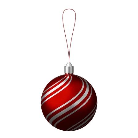 Ornement de boule de Noël  3D Icon