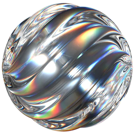 Boule de verre  3D Icon