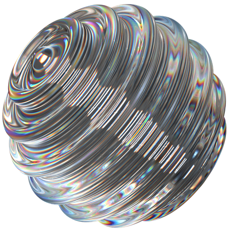 Boule de verre  3D Icon