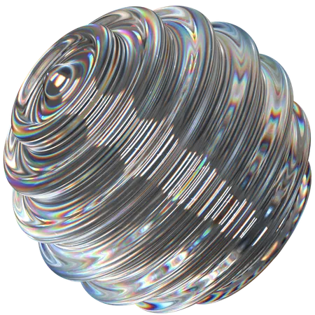 Boule de verre  3D Icon