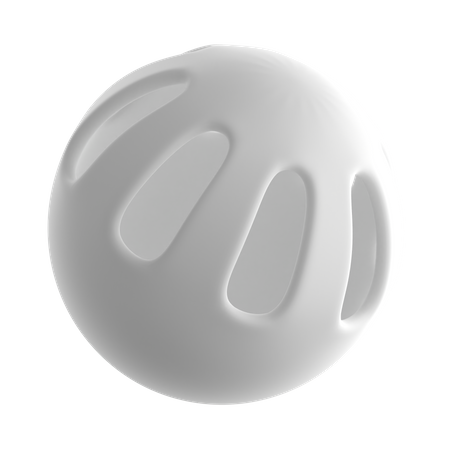 Boule de wiffle  3D Icon
