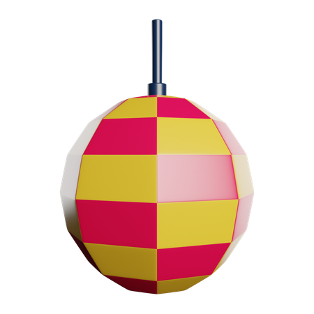 Boule disco  3D Icon