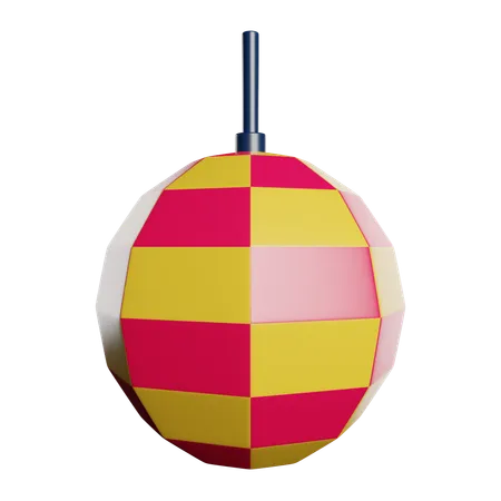 Boule disco  3D Icon