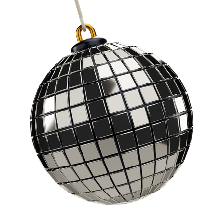 Boule disco  3D Icon