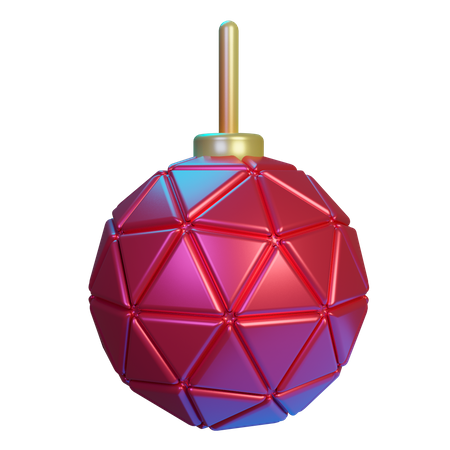 Boule disco  3D Illustration