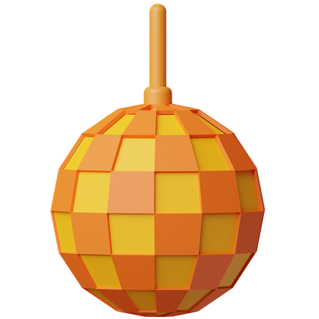 Boule disco  3D Icon