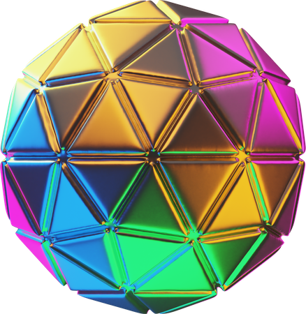 Boule disco  3D Icon