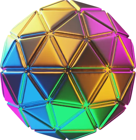 Boule disco  3D Icon