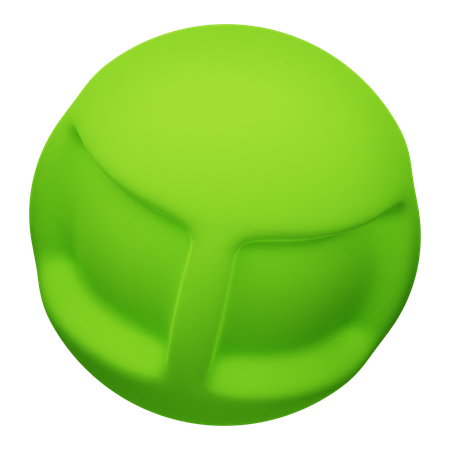 Forme abstraite de balle  3D Icon