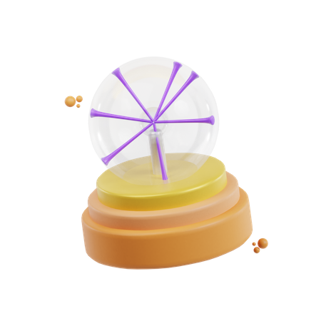 Boule de plasma  3D Icon