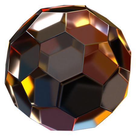 Forme abstraite de verre boule  3D Icon