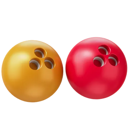 Boules de bowling  3D Icon
