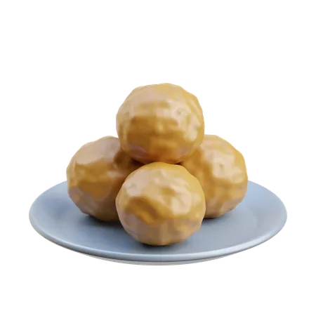 Boules de chocolat  3D Icon