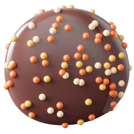 Boules de chocolat  3D Icon