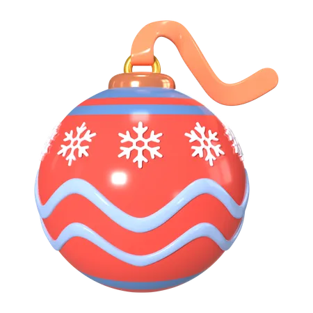 Boules de Noël  3D Icon