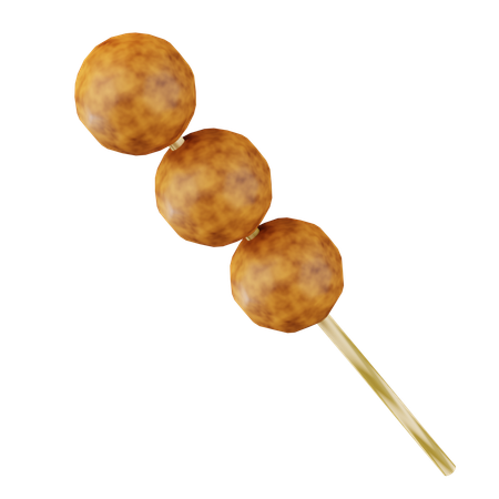 Boulette de viande  3D Icon