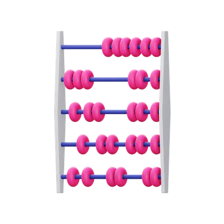 Abaque  3D Illustration