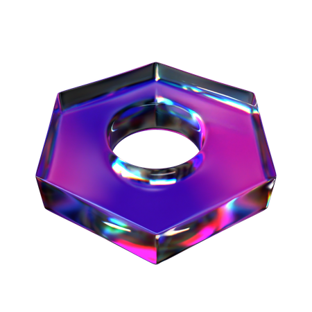 Écrou de boulon  3D Icon