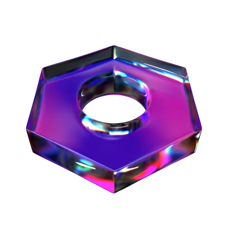 Écrou de boulon  3D Icon