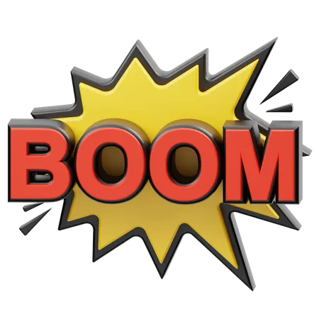 Boom  3D Icon