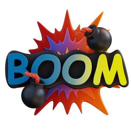 Boom  3D Icon