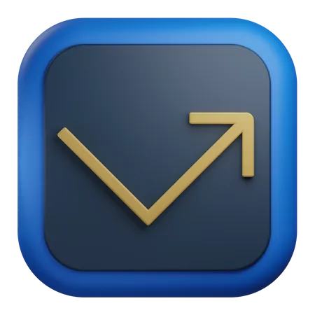 Bounce Arrow  3D Icon