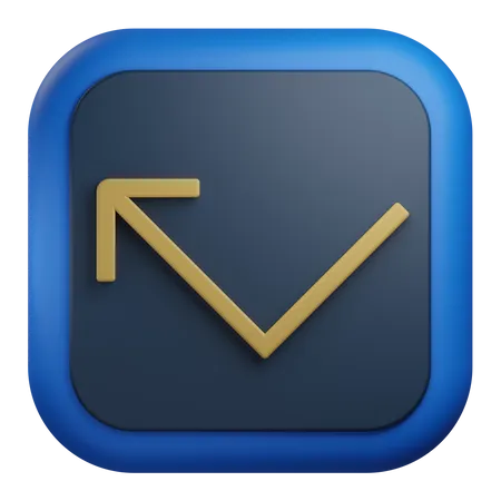 Bounce Arrow  3D Icon