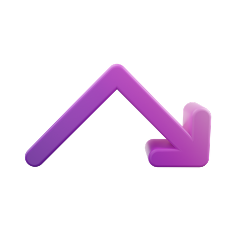 Bounce Right Arrow  3D Icon