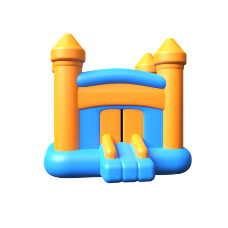 Bouncy Castle  3D Icon