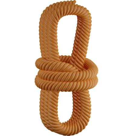 Bound Rope  3D Icon