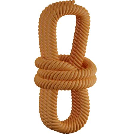 Bound Rope  3D Icon