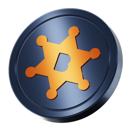 Bounty 0 X Coin  3D Icon