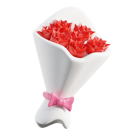 Bouquet  3D Icon