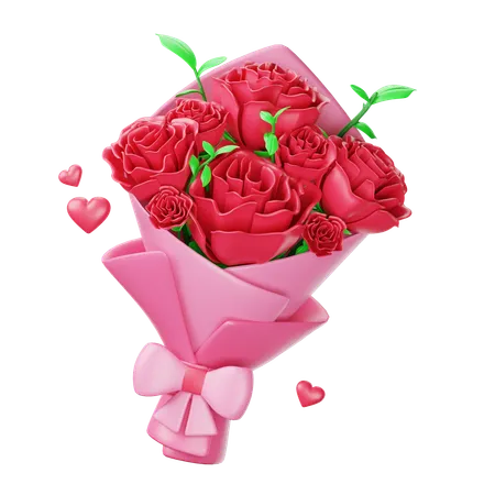 Bouquet  3D Icon