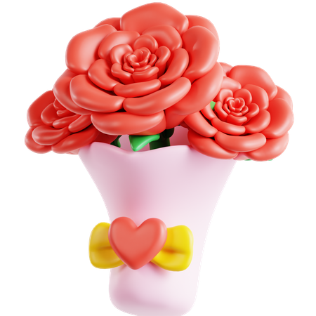 Bouquet  3D Icon