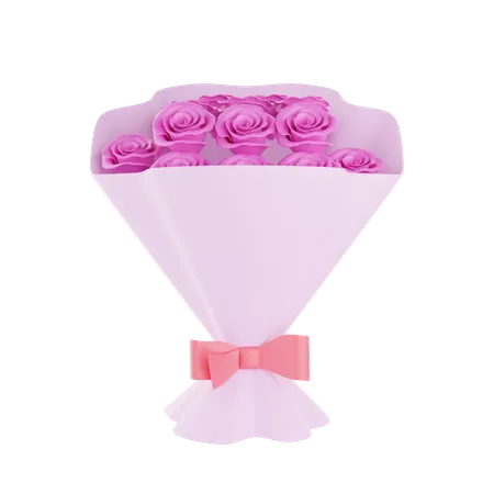 Bouquet  3D Icon