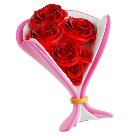 Bouquet  3D Icon