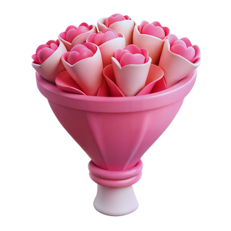 Bouquet  3D Icon