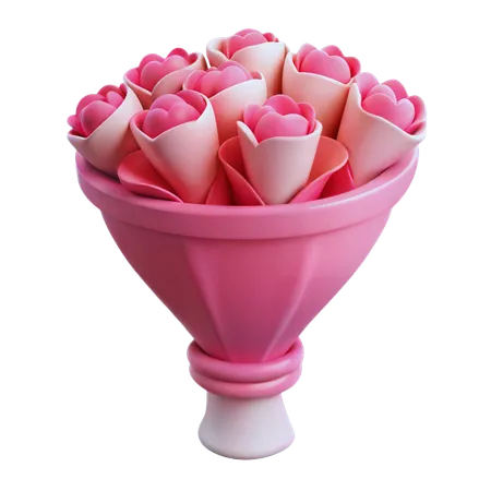 Bouquet  3D Icon