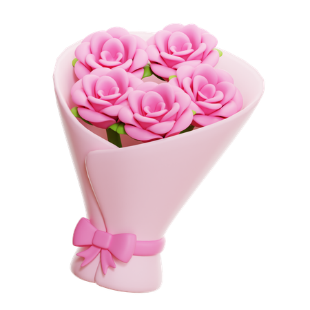 Bouquet  3D Icon