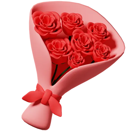 Bouquet  3D Icon